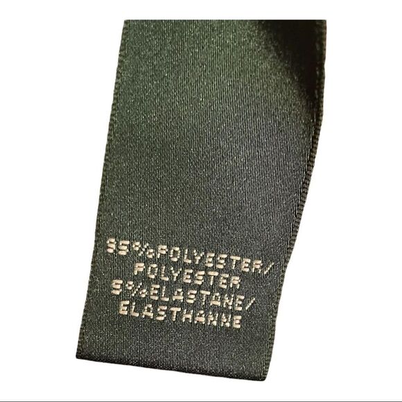 LAUREN Ralph Lauren Dress Sleeveless Jersey Red Ruched Faux Wrap Womens 14 - Picture 9 of 10